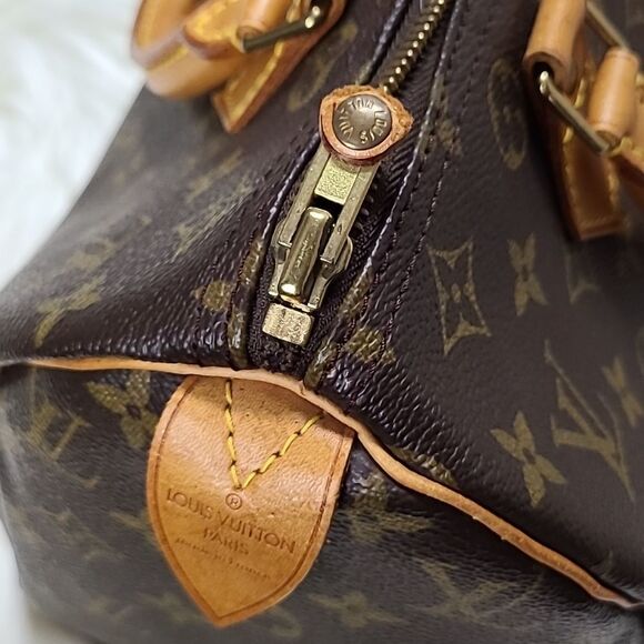 💯 Authentic LOUIS VUITTON Speedy 30 🍀 - Picture 15 of 16